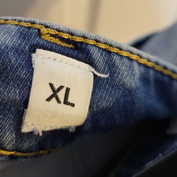 Jack & Jones Light Blue Jean Shorts  KJ0716F - Picture 3 of 4